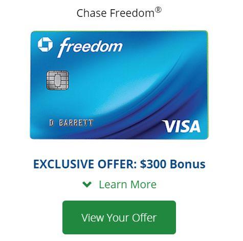 《Chase信用卡新一波特别开卡奖励袭来（Freedom 30K和CSP 65K无首年年费）》