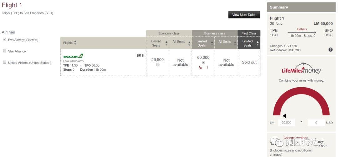 《58000点数超值兑换中美豪华头等舱仅剩3天 - Citi TYP转Avianca Lifemiles额外赠送25%里程》