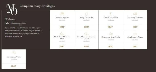 免费享受会员待遇 - 文华东方酒店集团推出常旅客项目Fans of M.O.