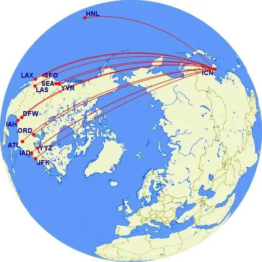 《跟着抛因特达人免费坐飞机 - 大韩航空里程指南》