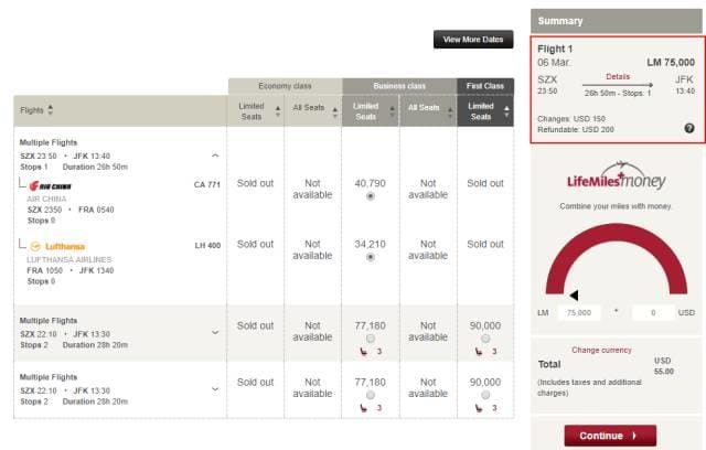 中美商务舱仅需$1000!!!——哥伦比亚航空Lifemiles黑五大促销 中美商务舱仅需$1000!!!——哥伦比亚航空Lifemiles黑五大促销