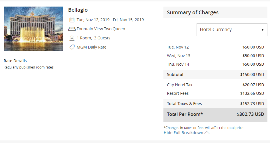 《【已死】50美元一晚上的拉斯维加斯百乐宫酒店Bug来了》