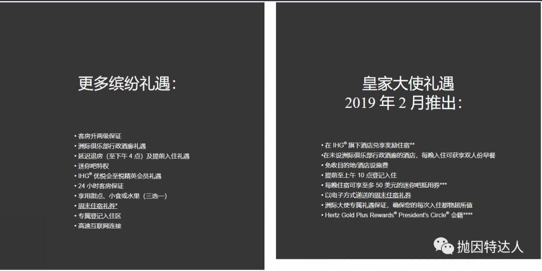 《酒店体系小科普 - IHG One Rewards新体系正式上线，会员权益大幅上调》