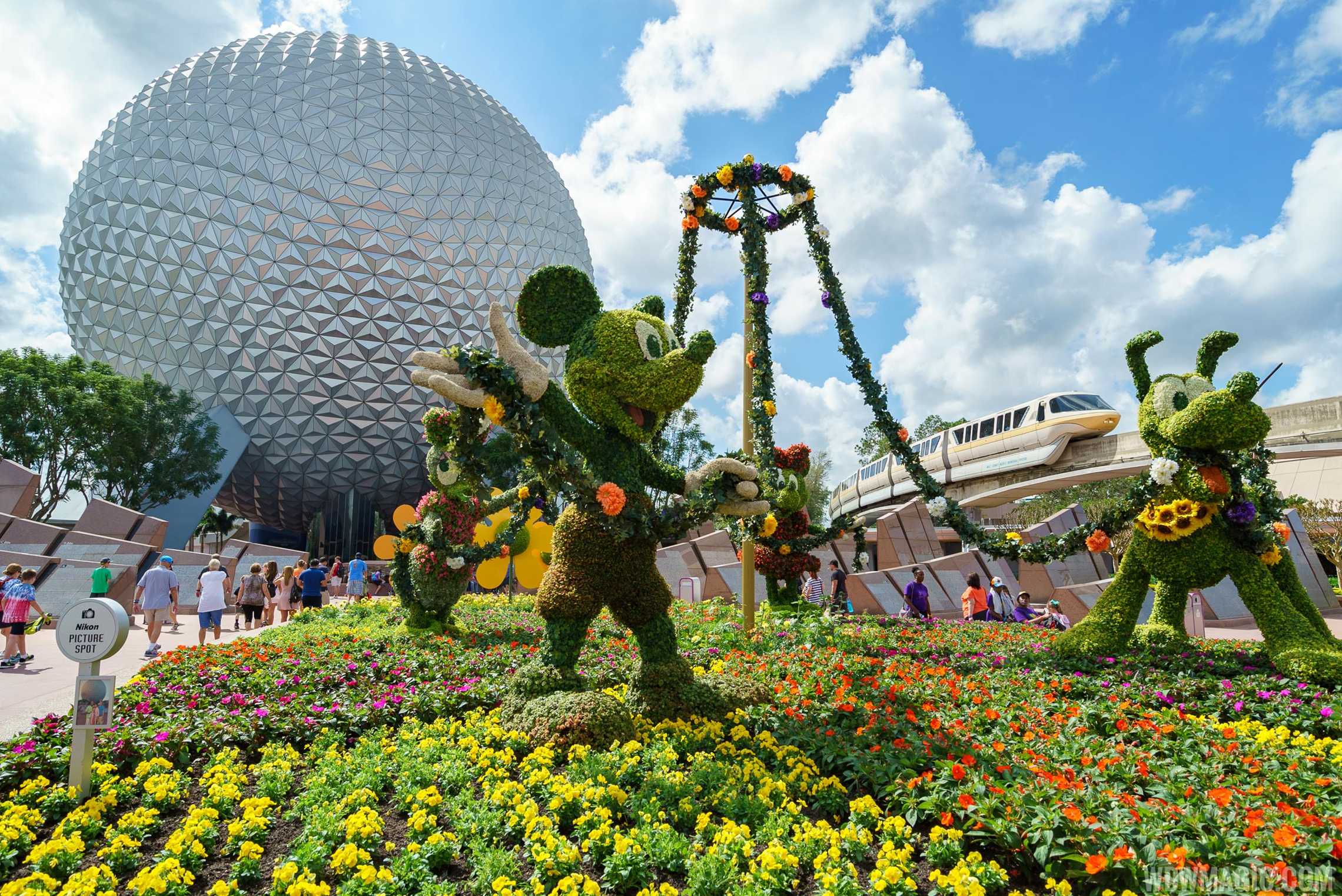 Image result for Epcot International Flower & Garden Festival