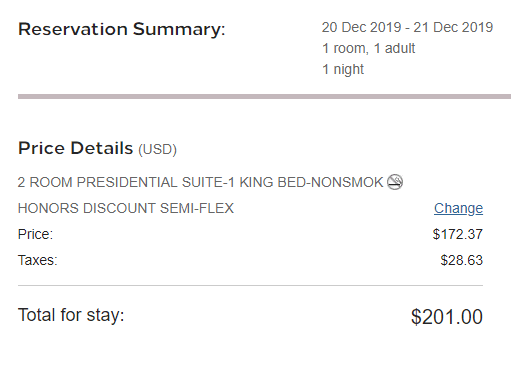 酒店Bug价 - 200美元左右的新奥尔良双卧室总统套房