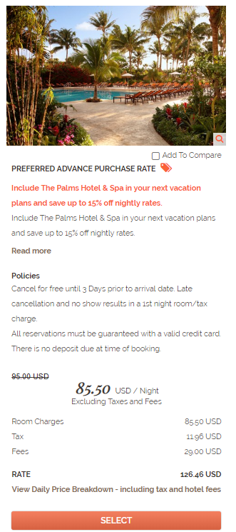 《酒店Bug价 - 126美元的迈阿密南海滩豪华度假酒店》