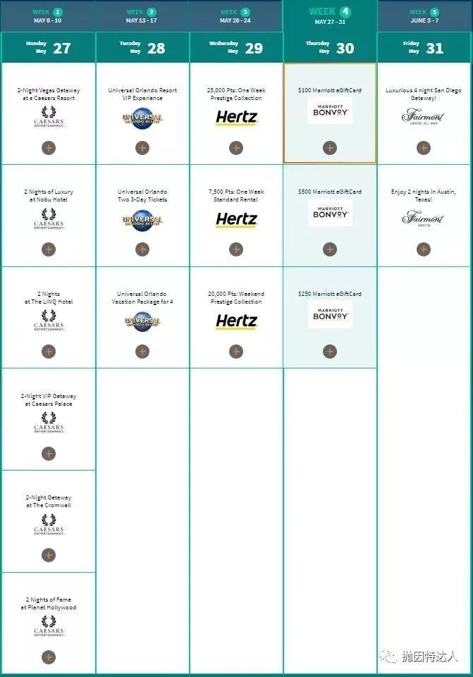 精华礼包都在最后两周 - 2019 Daily Getaways第四、五周促销介绍 精华礼包都在最后两周 - 2019 Daily Getaways第四、五周促销介绍