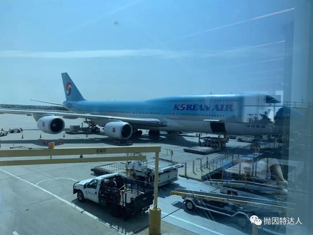 《超一流设施&服务 - 大韩航空KE36（亚特兰大 - 仁川）B747-8头等舱体验报告》