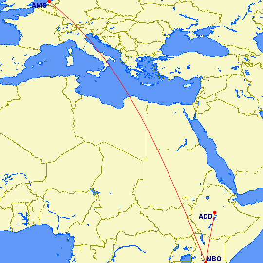 400欧元不到躺飞欧非的Bug机票来了