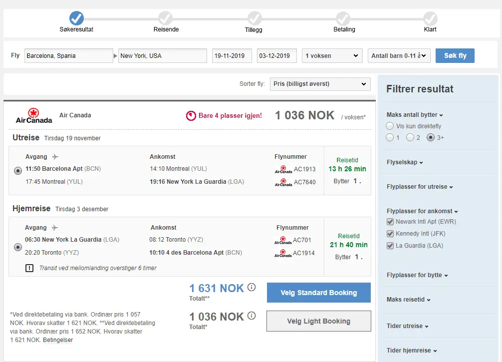 100欧的Bug价欧美越洋机票【更新：波士顿也有】