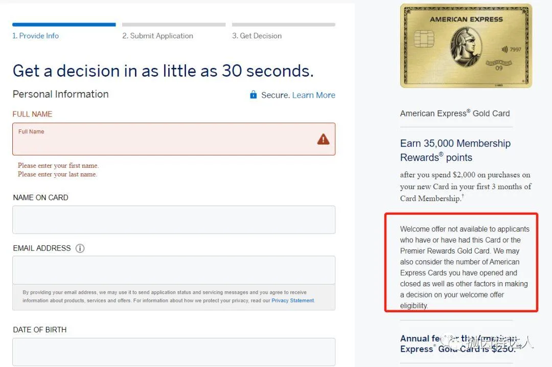 Amex Gold可重复领取开卡奖励的Pre-Approved Offer也出现了 Amex Gold可重复领取开卡奖励的Pre-Approved Offer也出现了