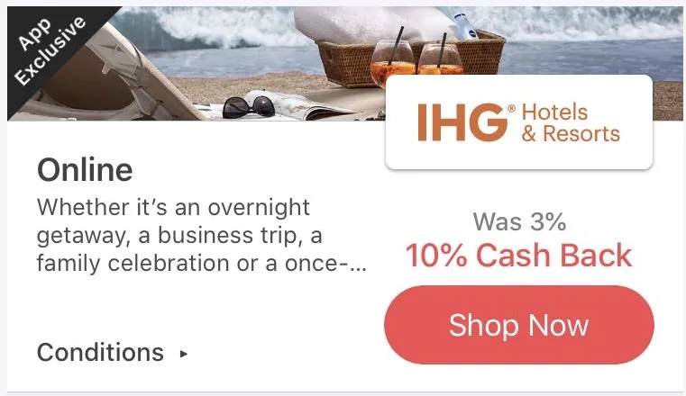 【2020.03.8更新】10倍点数大返利 - 7.8折起预定IHG旗下酒店的好机会来了