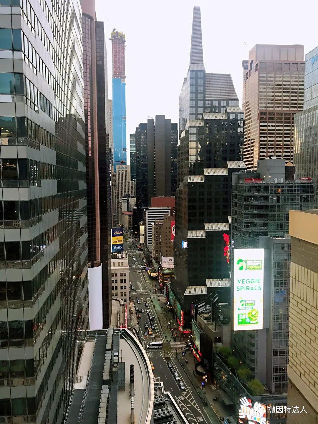 《俯瞰时代广场 - 纽约时代广场W（W New York - Times Square）入住体验报》