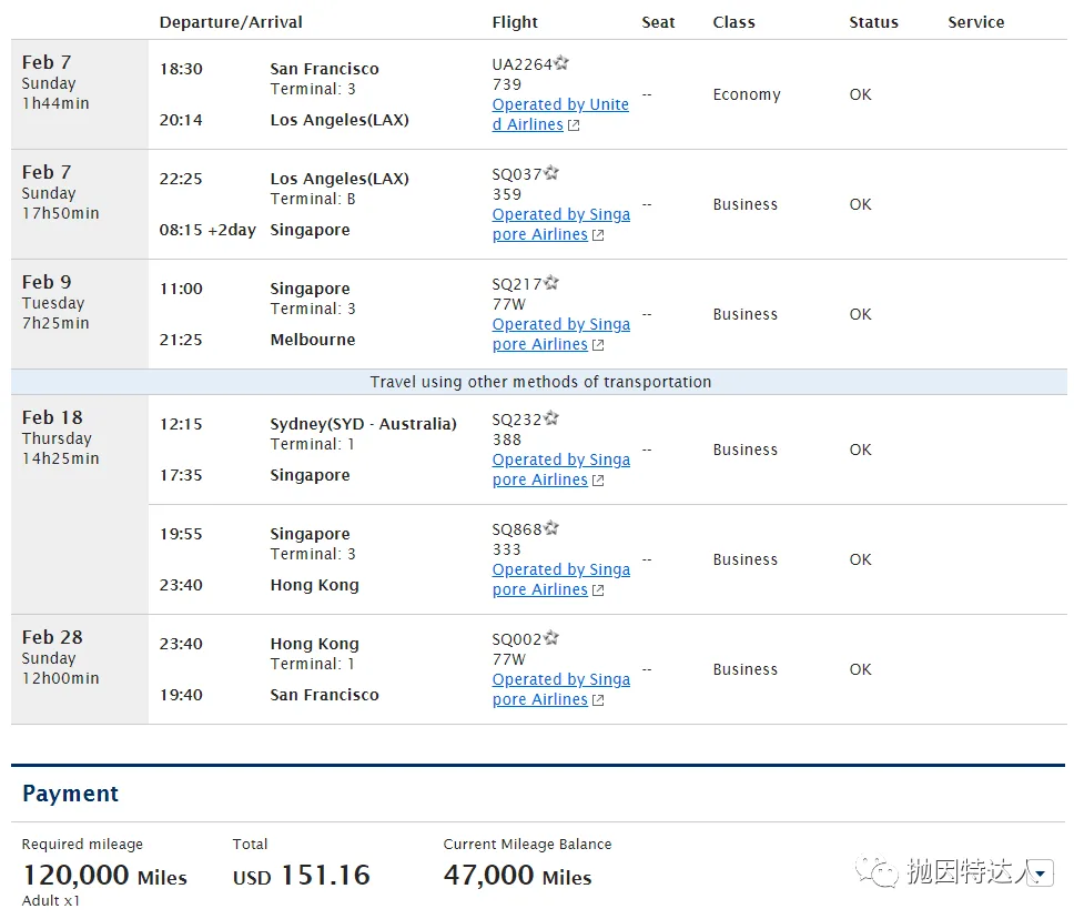 这可能是兑换全球最长航线商务舱 + 环球之旅的不二机会 这可能是兑换全球最长航线商务舱 + 环球之旅的不二机会
