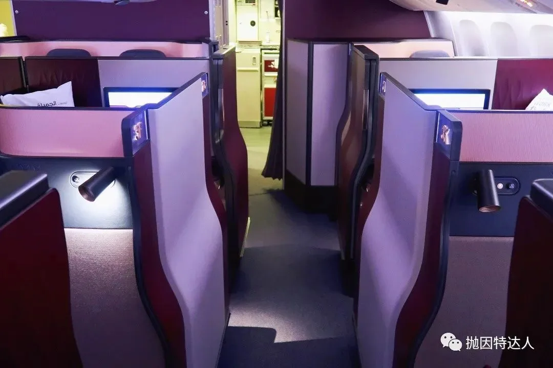 全球最佳商务舱体验如何？卡塔尔航空B777w DOH - BKK（多哈 - 曼谷）Qsuite商务舱体验报告