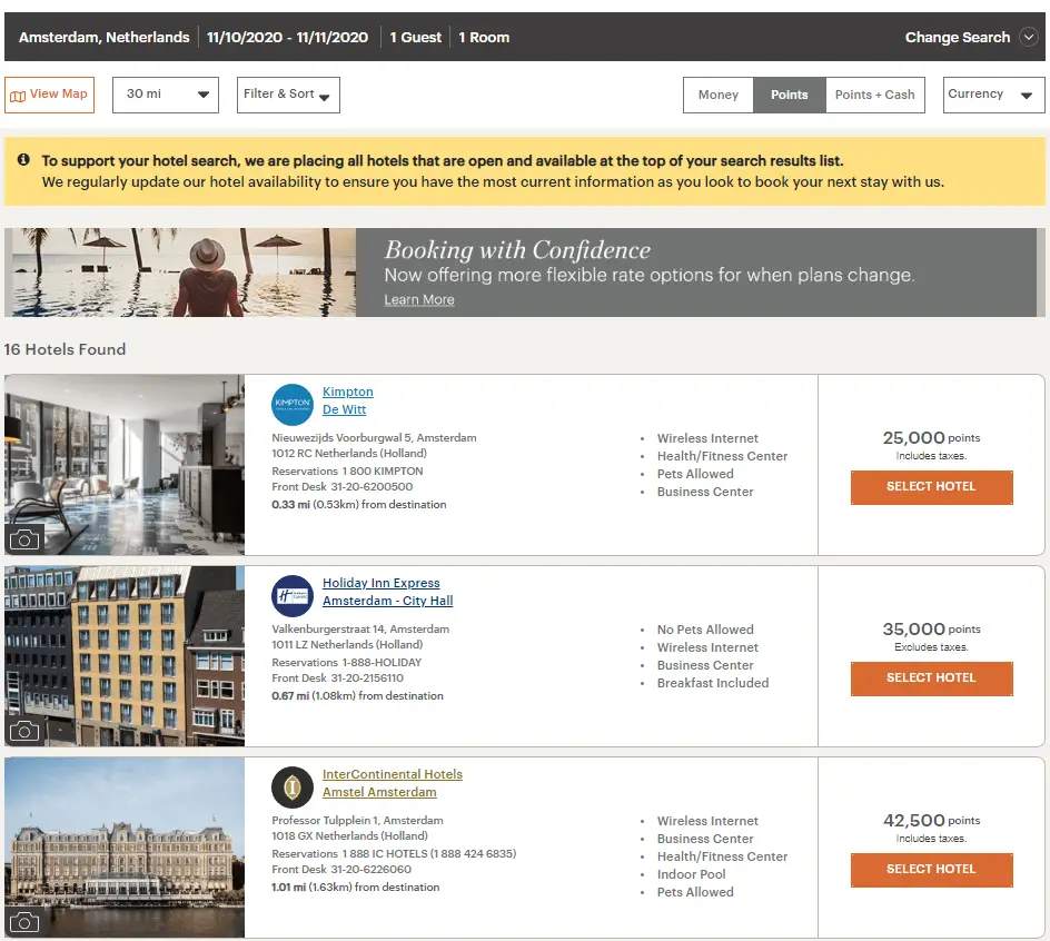 浮动积分体系竟然是好消息?IHG放出大量超值折扣积分房 3 浮动积分体系竟然是好消息?IHG放出大量超值折扣积分房