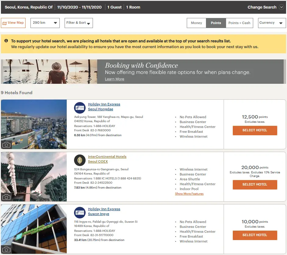 浮动积分体系竟然是好消息？IHG放出大量超值折扣积分房