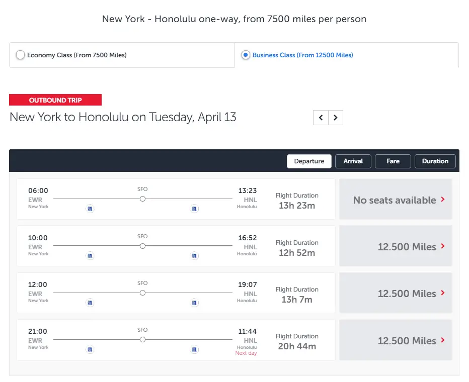 12.5K里程兑换12小时平躺商务舱 - 宝藏航司里程兑换亮点要好好利用起来哦