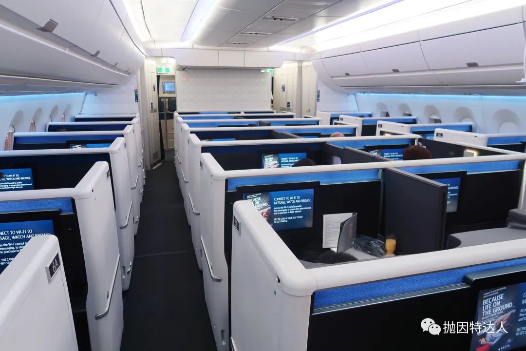 《北美航司最佳商务舱 - 达美航空A350-900（上海 - 洛杉矶）商务舱体验报告》