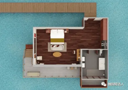 马尔代夫五星级度假酒店水屋一年无限住？！