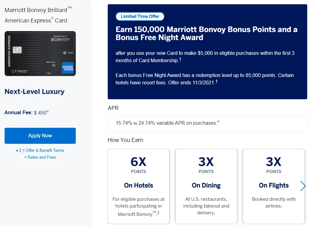 开卡直送顶级免房券!酒店联名卡史上最强奖励来了 - Amex Marriott Bonvoy Brilliant信用卡 1 开卡直送顶级免房券!酒店联名卡史上最强奖励来了 - Amex Marriott Bonvoy Brilliant信用卡