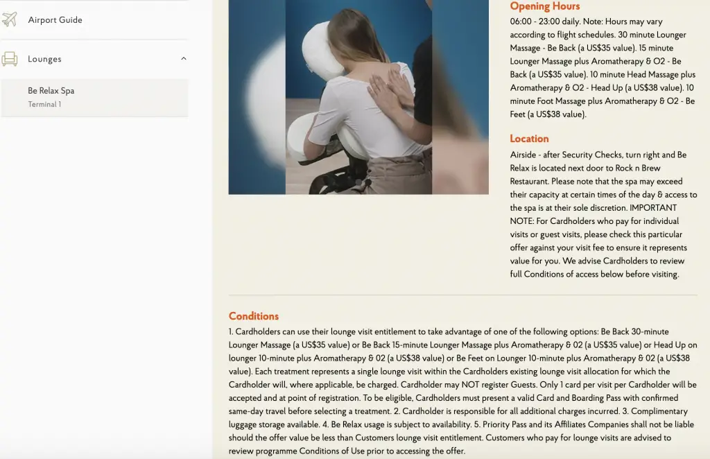 【新增LAX机场Be Relax】现在居然可以使用机场休息室神卡享受免费Spa服务了?! 1 【新增LAX机场Be Relax】现在居然可以使用机场休息室神卡享受免费Spa服务了?!