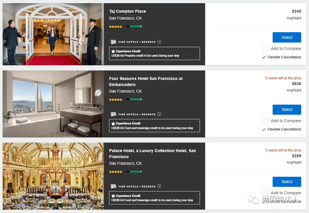 《如何倒贴钱住豪华酒店？Amex Platinum酒店报销全新福利解析 & 酒店详细推荐》