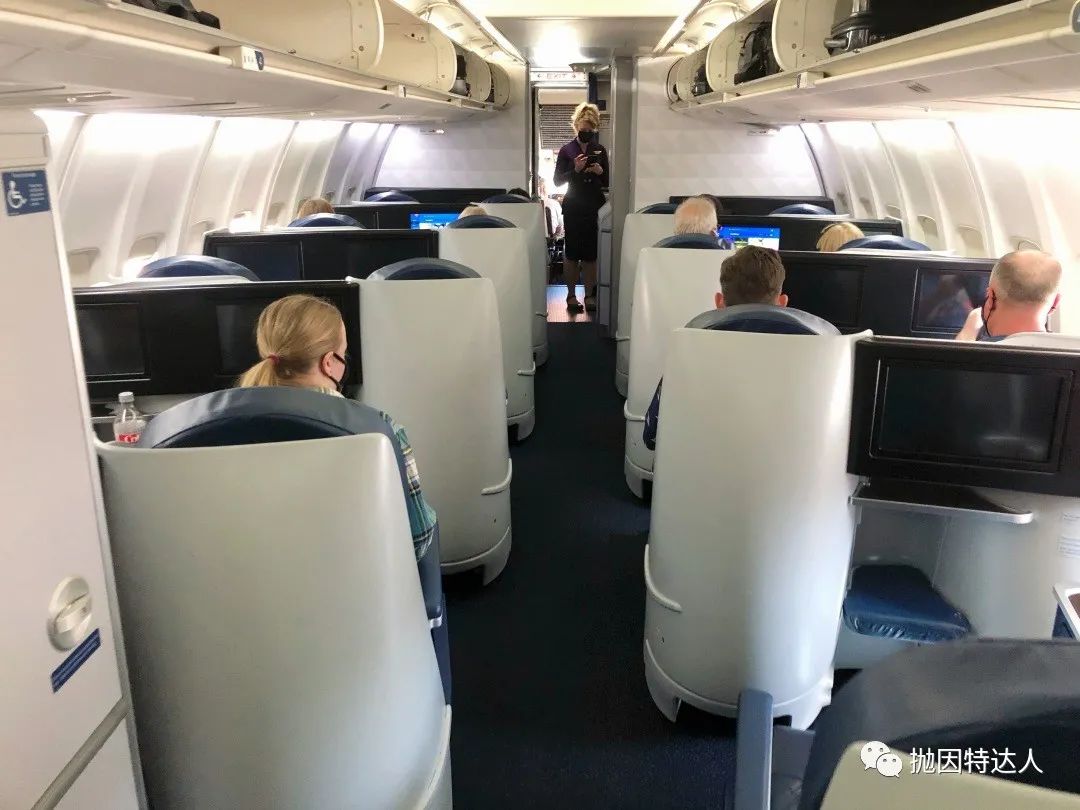 《两小时也能平躺 - 达美航空B757-200（盐湖城 - 西雅图 ）境内头等舱体验报告》