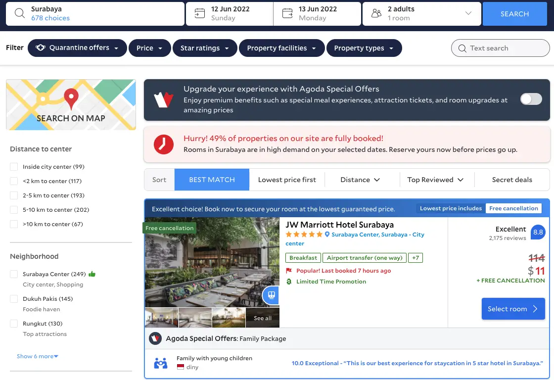 酒店Bug价:一晚JW万豪仅需11美元 2 酒店Bug价:一晚JW万豪仅需11美元