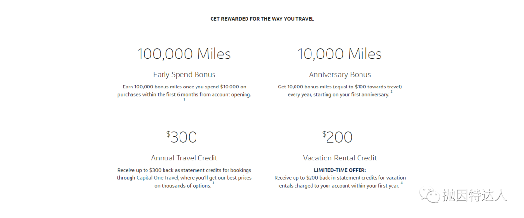 《负等效年费高端卡100K奖励即将截止 - Capital One Venture X 信用卡》