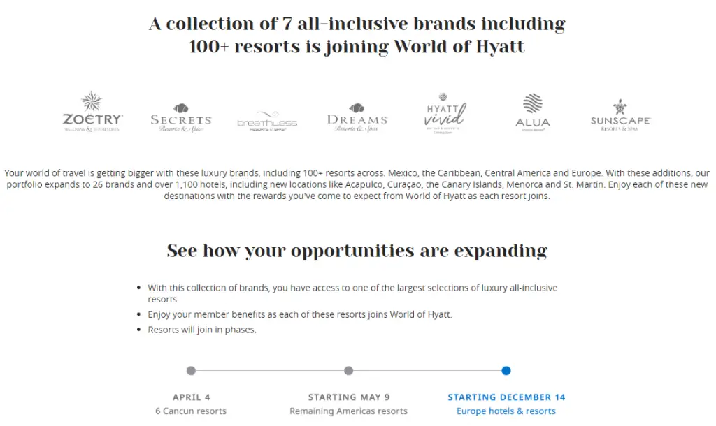 【新增欧洲一价全包酒店，70欧元享受一价全包】凯悦再次扩张版图，新增大量一价全包酒店，已可以使用积分免费入住