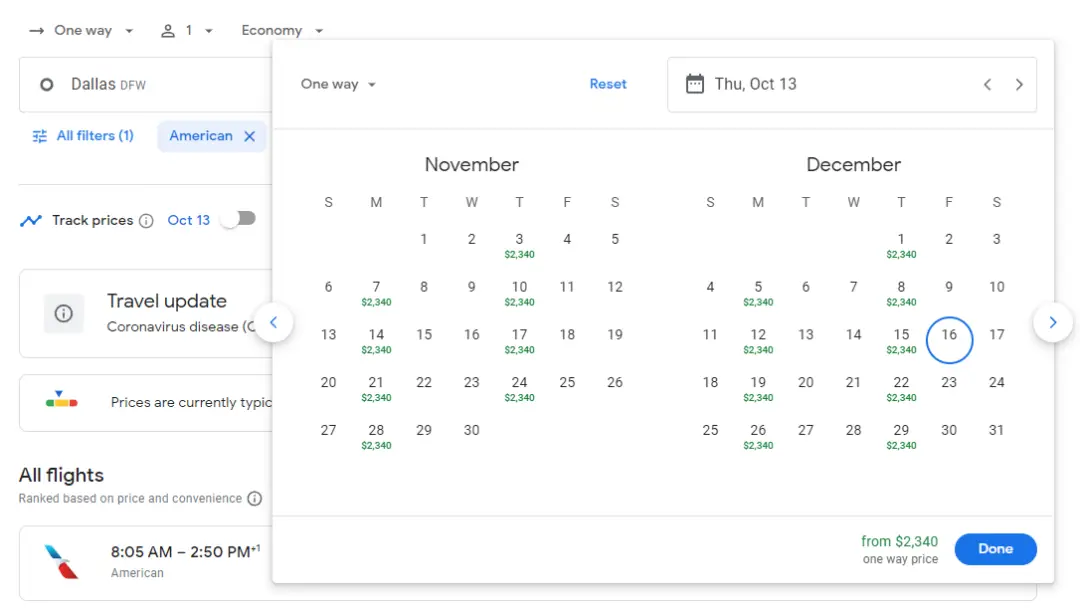 听说今天美中直飞机票出现了大降价，而且低价机票贯穿全年……