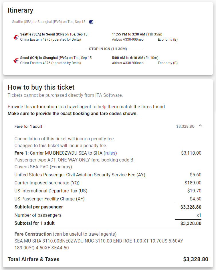 《【出现更低价格机票】回国机票也出现Bug价了？！比原价便宜近2000美元，手慢无！》