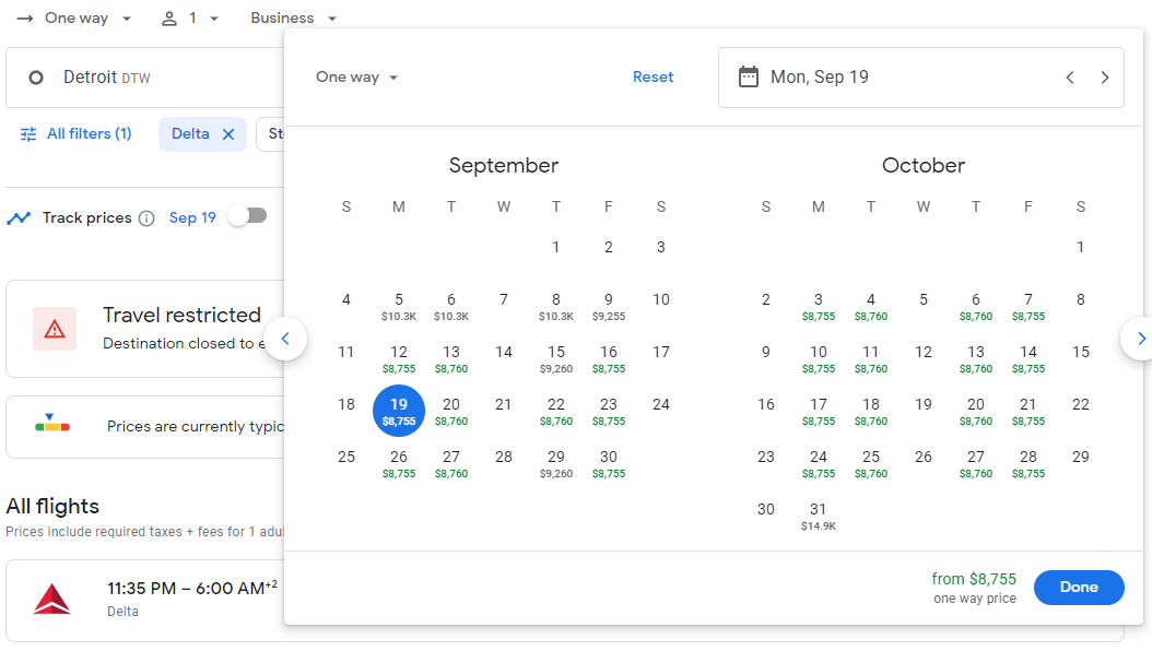 《回国机票限时低价，达美航空西雅图/底特律-上海9-10月好价格来了！》