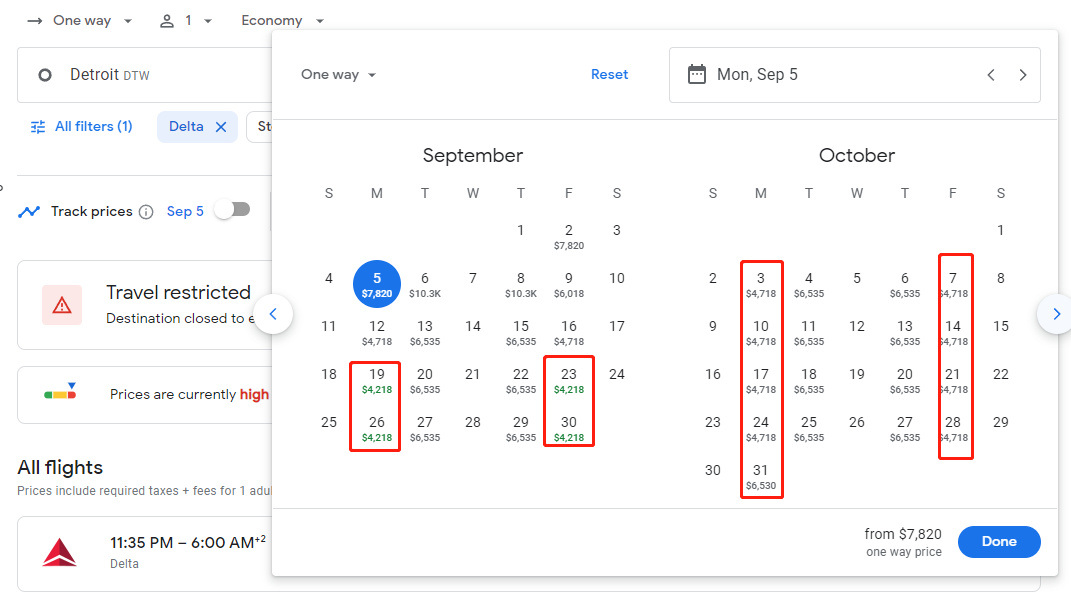 《回国机票限时低价，达美航空西雅图/底特律-上海9-10月好价格来了！》