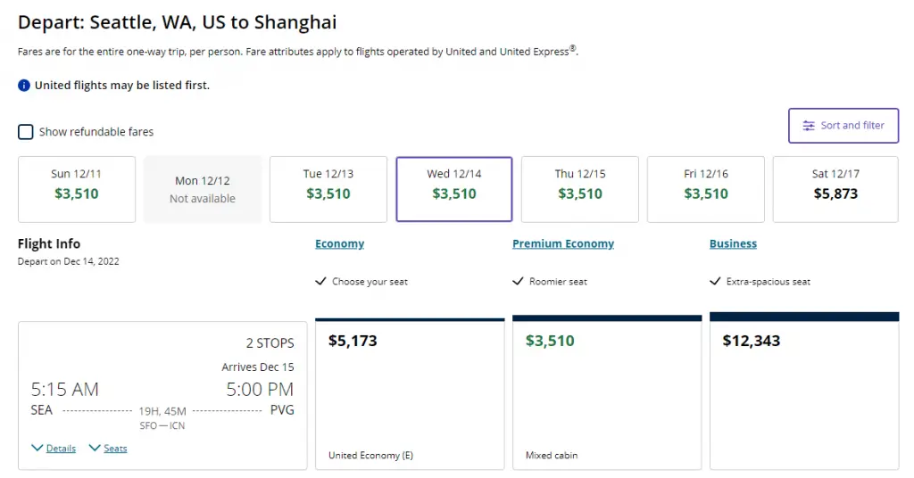 【10-12月全日期Bug】回国直飞机票惊现倒挂Bug!超级经济舱居然比经济舱便宜这么多! 3 【10-12月全日期Bug】回国直飞机票惊现倒挂Bug!超级经济舱居然比经济舱便宜这么多!