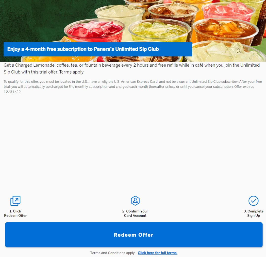 福利升级,实现饮料自由!Amex给所有持卡者再赠送4个月无限咖啡、茶水、饮料续杯! 福利升级,实现饮料自由!Amex给所有持卡者再赠送4个月无限咖啡、茶水、饮料续杯!