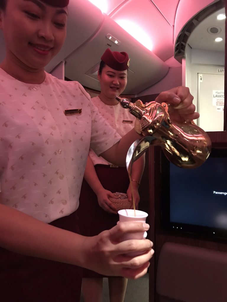 《排名第一的土豪航司的至尊头等 - 卡塔尔航空A380-800 DOH - CAN（多哈 - 广州）头等舱体验报告》