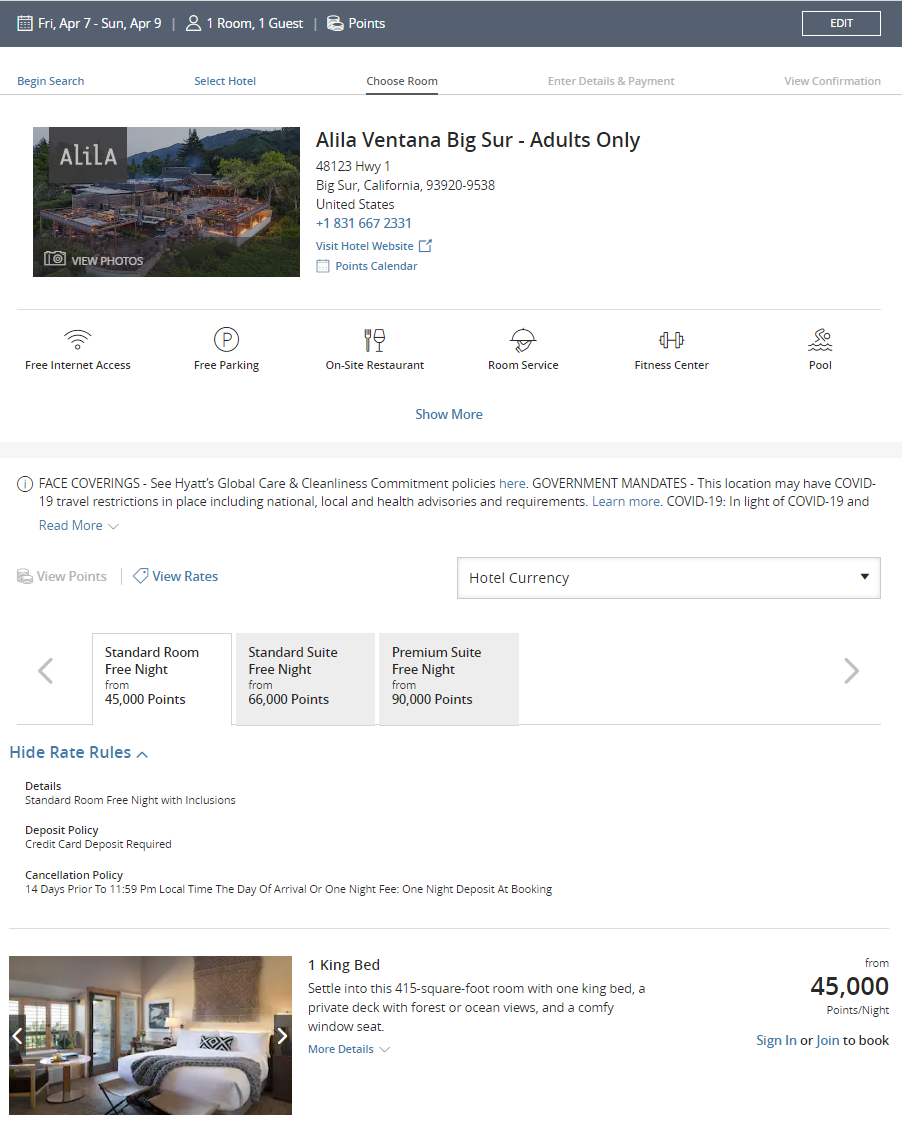 《终于打卡凯悦最强网红一价全包酒店 - Alila Ventana Big Sur入住体验报告》