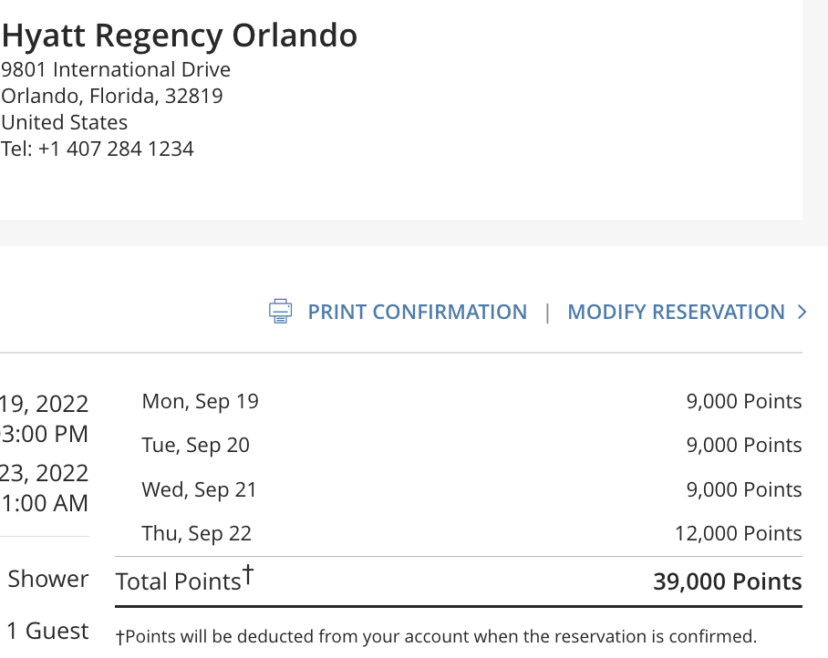 《凯悦点数用出4美分/点超高价值 + 套房券提前锁定套房 - 奥兰多凯悦酒店（Hyatt Regency Orlando）入住体验》