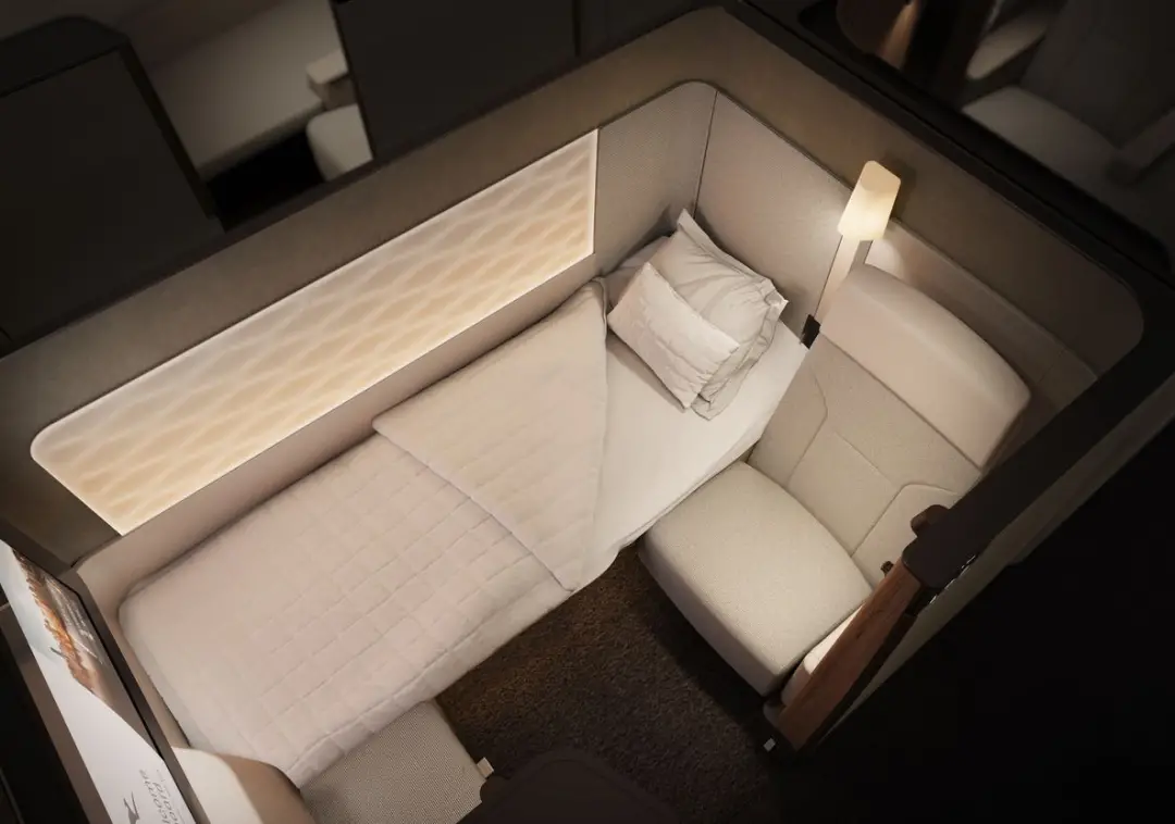 将执飞全球最长航线的顶级空中私人套房细节公开，大家准备去打卡吗？