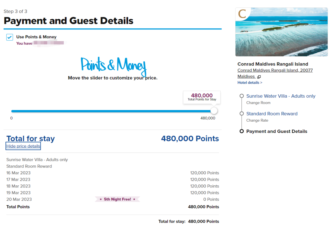 《又到锁房时间，马尔代夫顶级酒店水屋全日期放出标准积分房！》