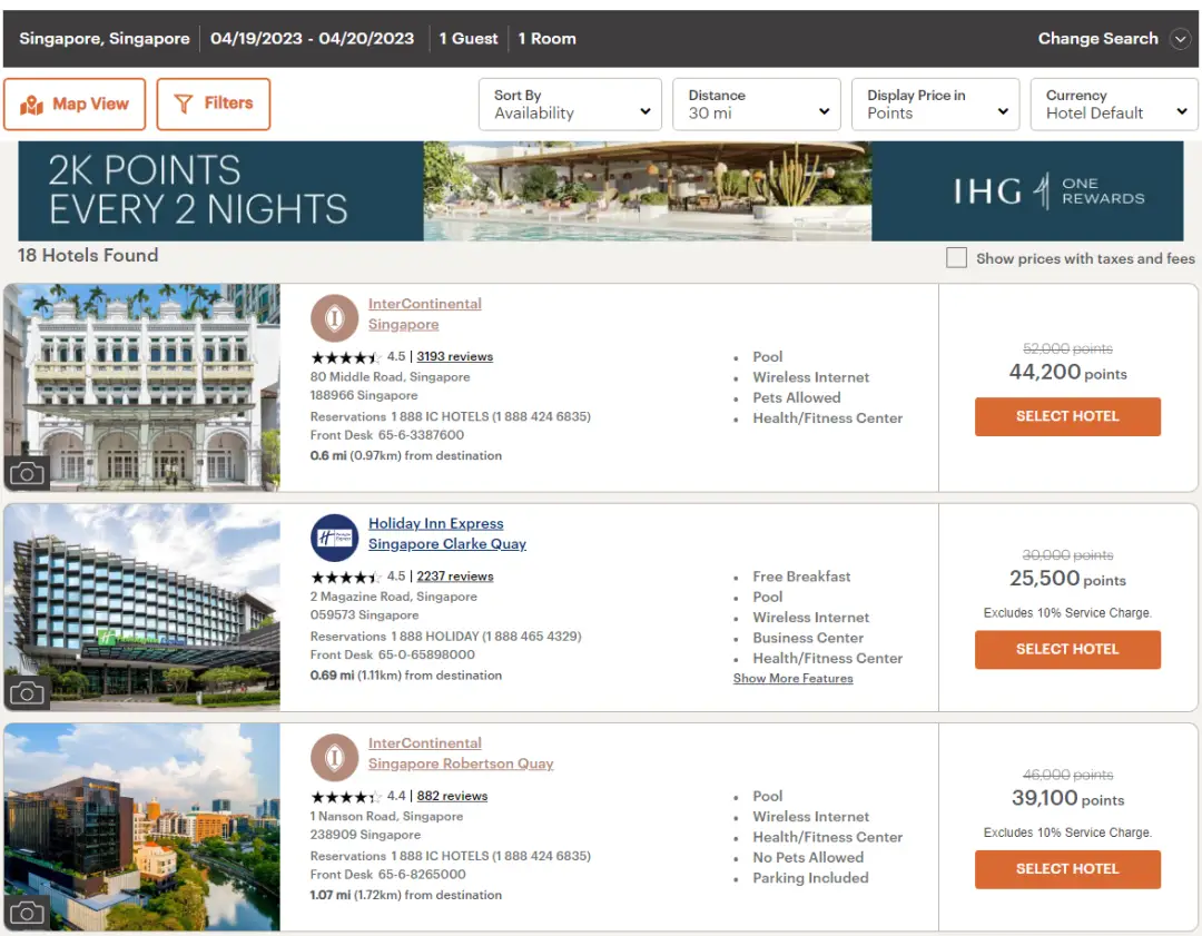 全线8.5折，最低7.7折，IHG经典活动再回归