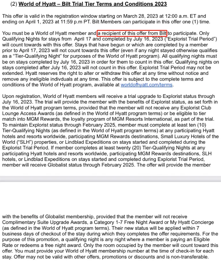 《【大量会员已升级至冒险家】限时福利，免费的凯悦冒险家会籍，人人有份，完成20晚挑战直通环球客至2025年》