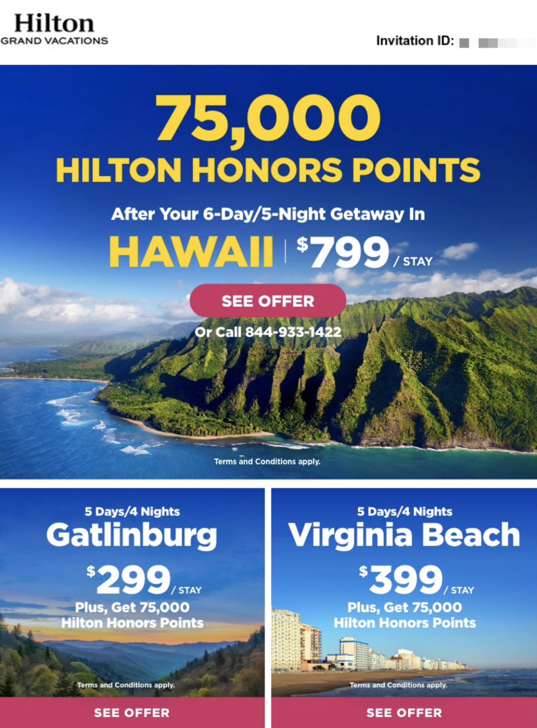 《希尔顿给力听课房再次回归，直送75K希尔顿积分，超值优惠享受高品质夏威夷度假》