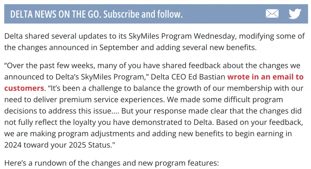 【达美暂缓彻底摆烂步伐】彻底摆烂,只看钱的航司常旅客项目要来了 1 【达美暂缓彻底摆烂步伐】彻底摆烂,只看钱的航司常旅客项目要来了