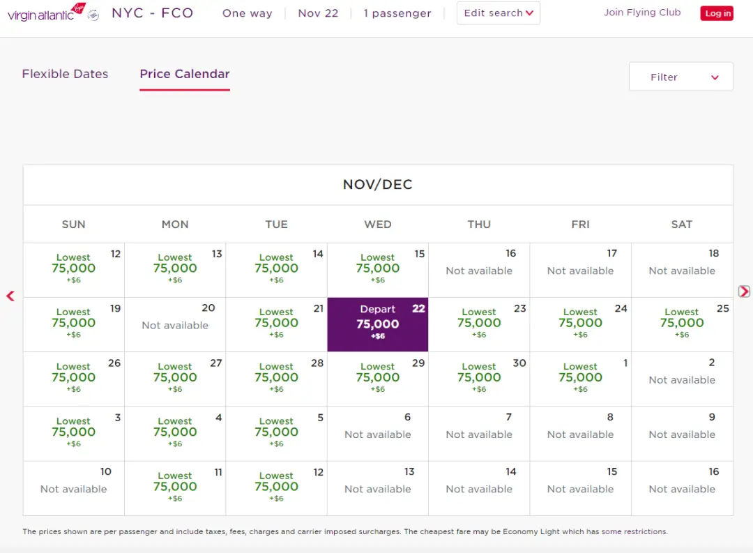 此航司跨洋商务舱里程票持续慷慨放送,仅需58K点数+超低税费即可完成兑换 此航司跨洋商务舱里程票持续慷慨放送,仅需58K点数+超低税费即可完成兑换