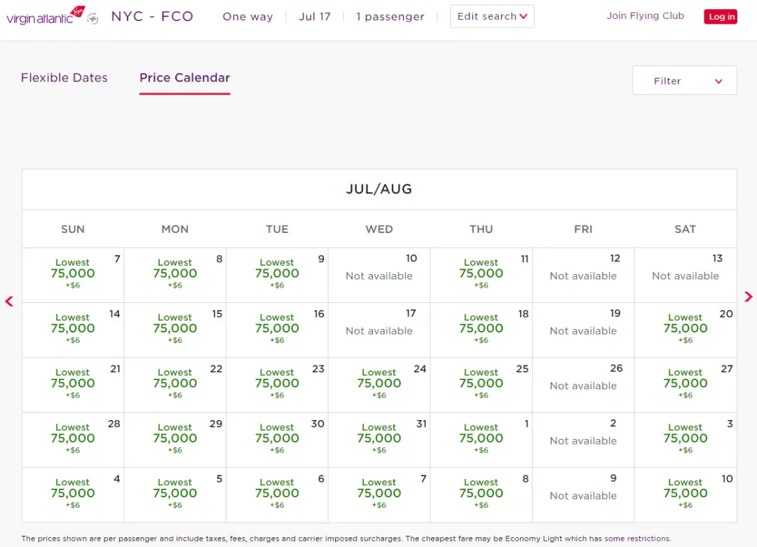 此航司跨洋商务舱里程票持续慷慨放送,仅需58K点数+超低税费即可完成兑换 此航司跨洋商务舱里程票持续慷慨放送,仅需58K点数+超低税费即可完成兑换