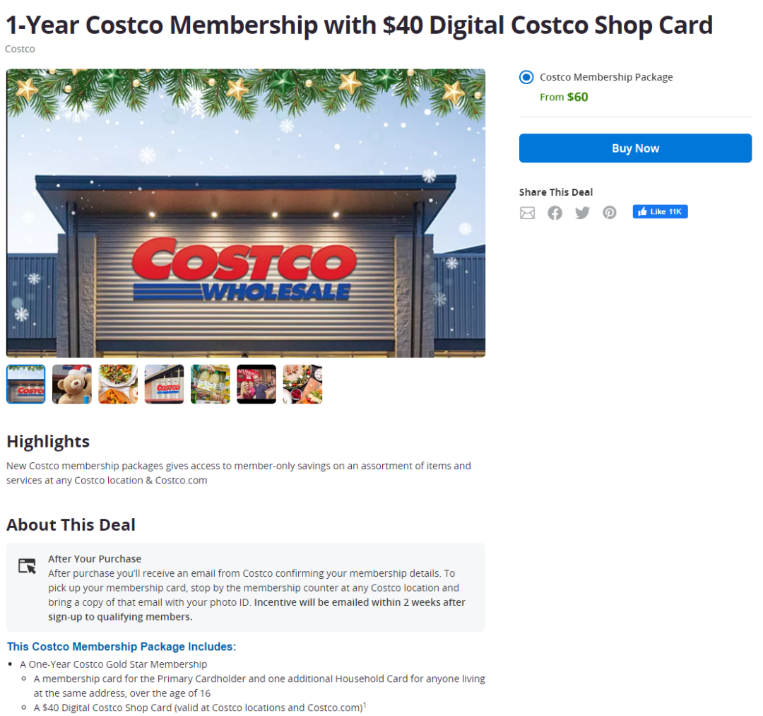 《一年一度骨折价Costco会员福利又来啦！》