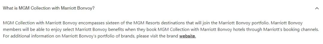 《【MGM开放匹配万豪】万豪和MGM超强联盟会籍福利细节披露，充分诠释何为期望越高，失望越大》